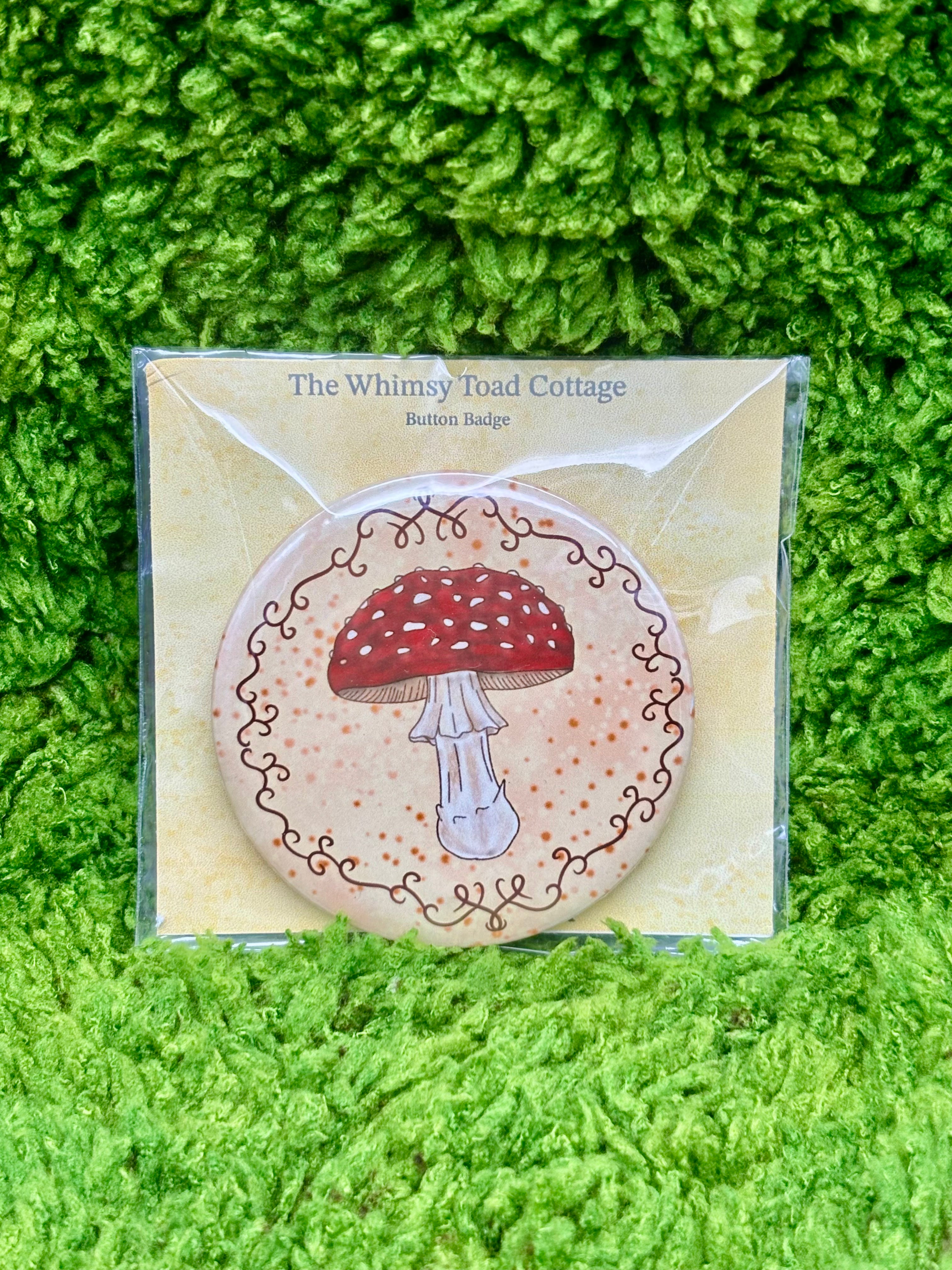 Large Badges - Mushroom