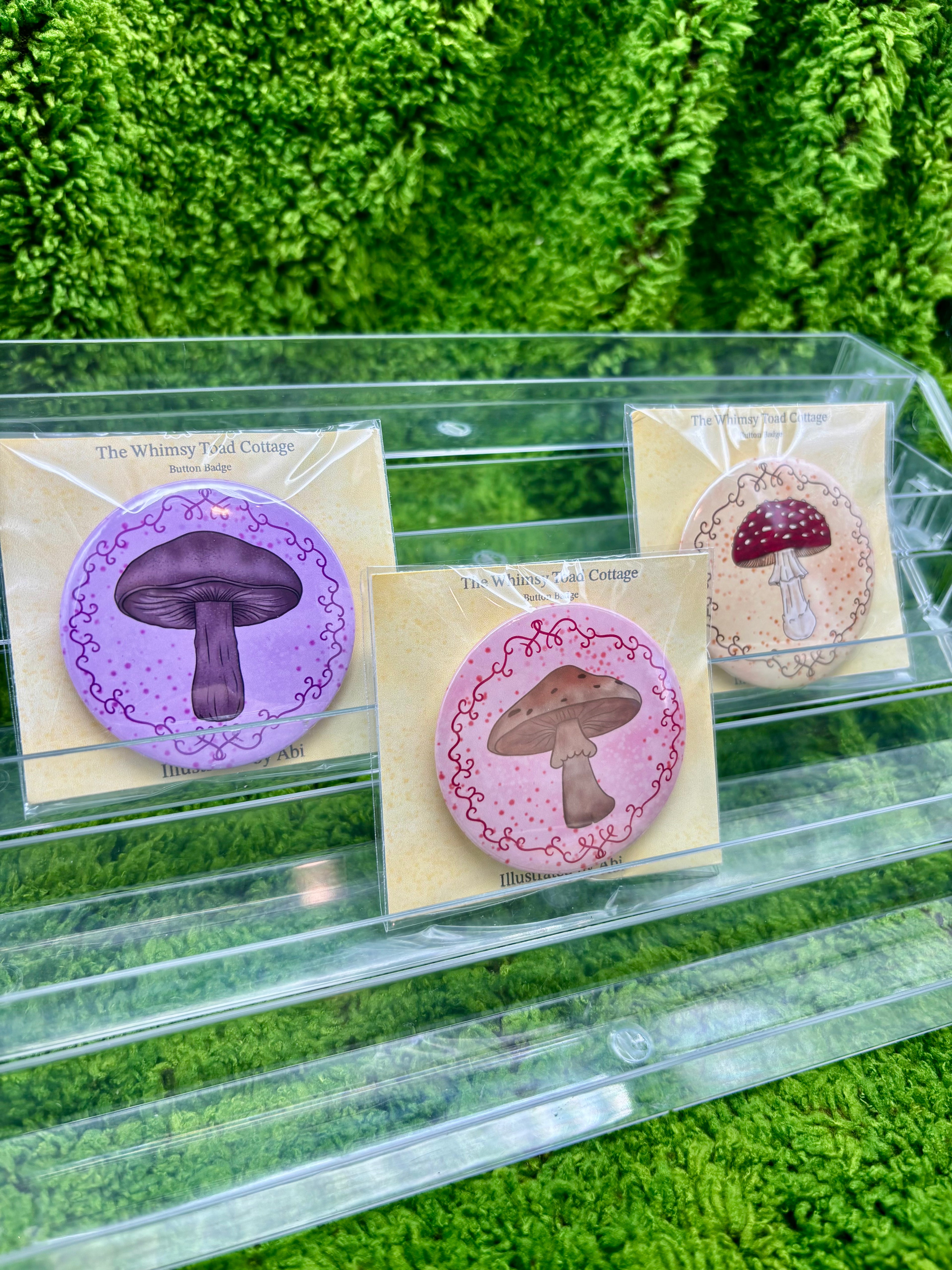 Large Badges - Mushroom