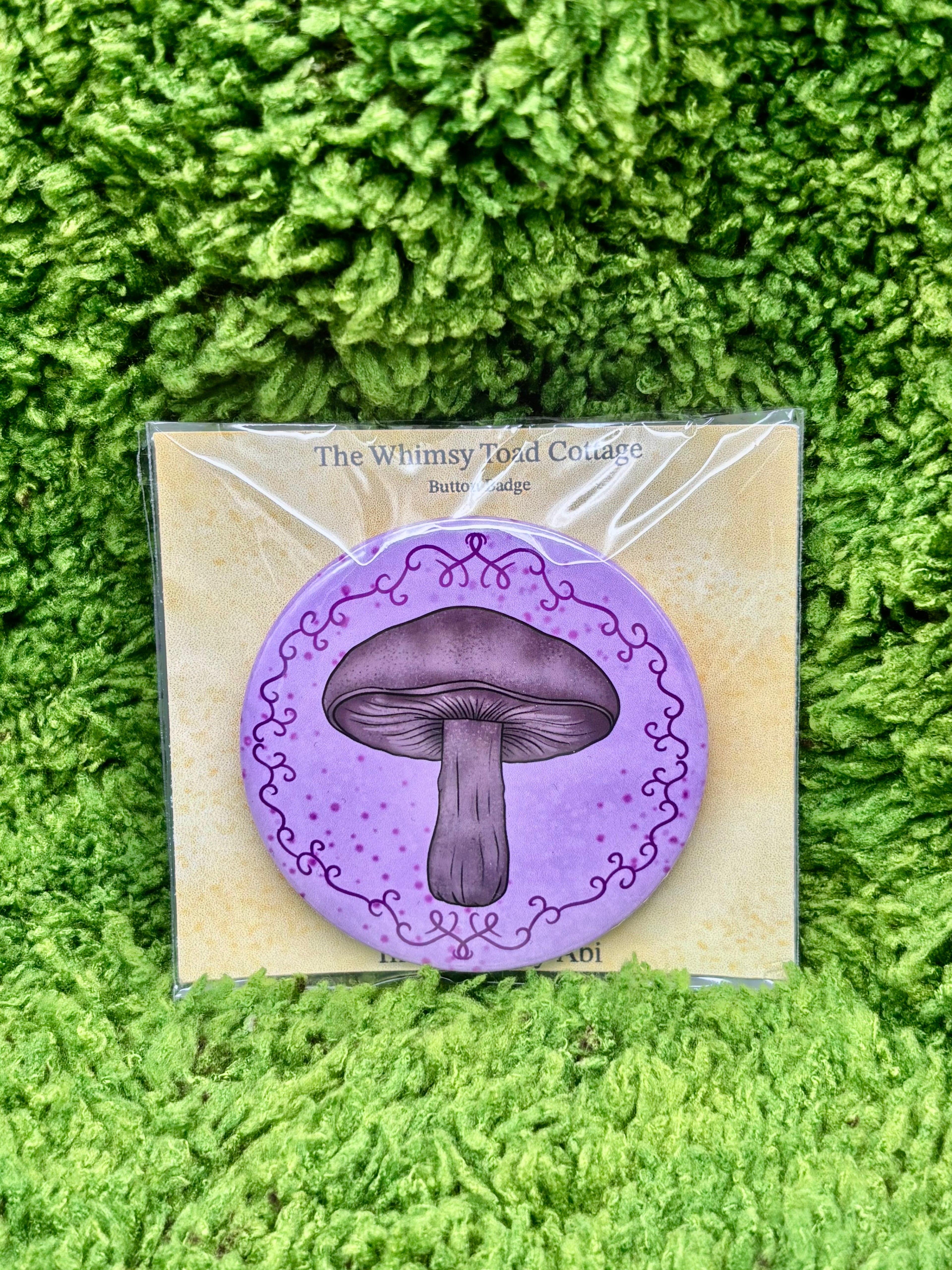 Large Badges - Mushroom