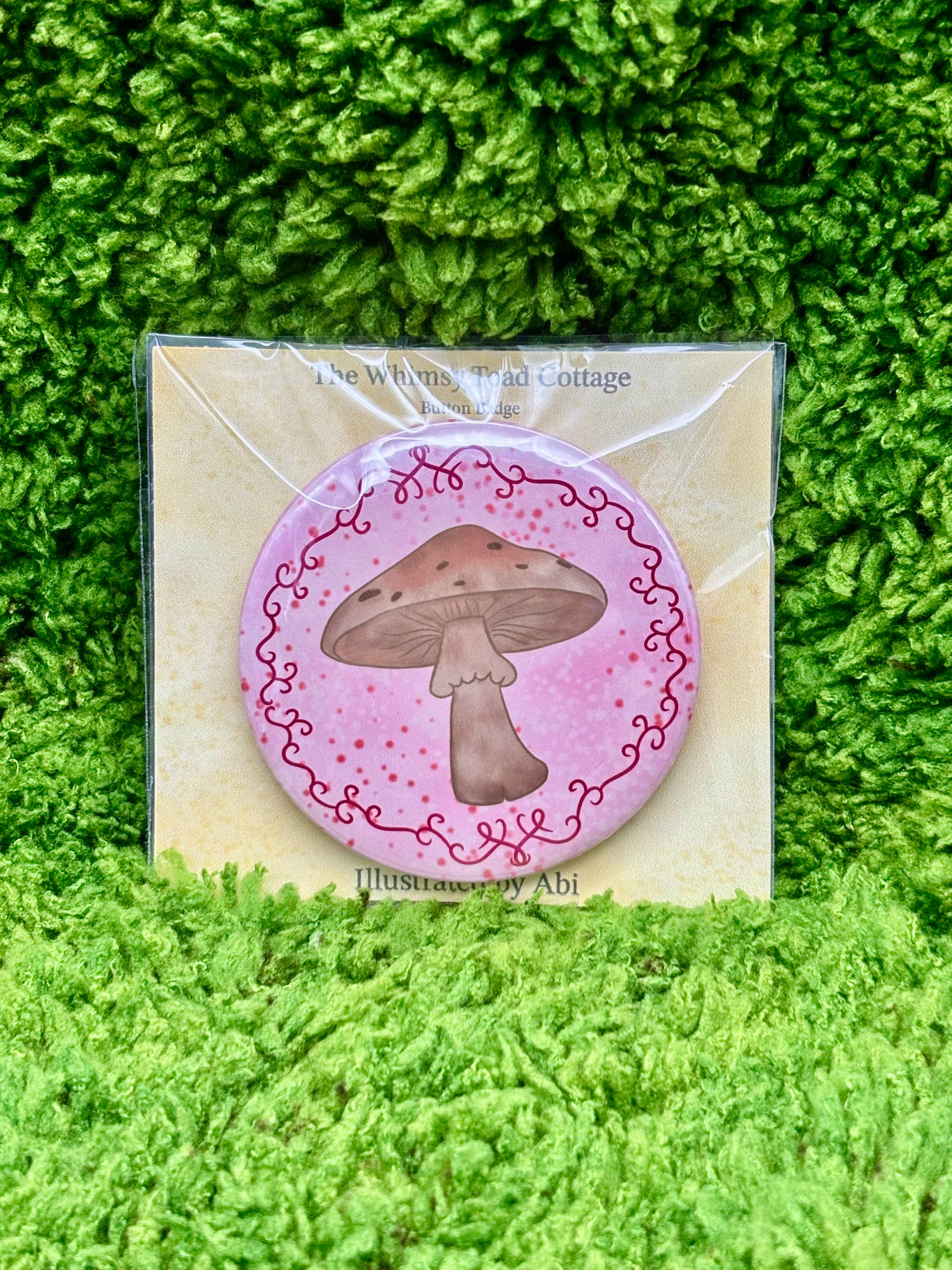 Large Badges - Mushroom