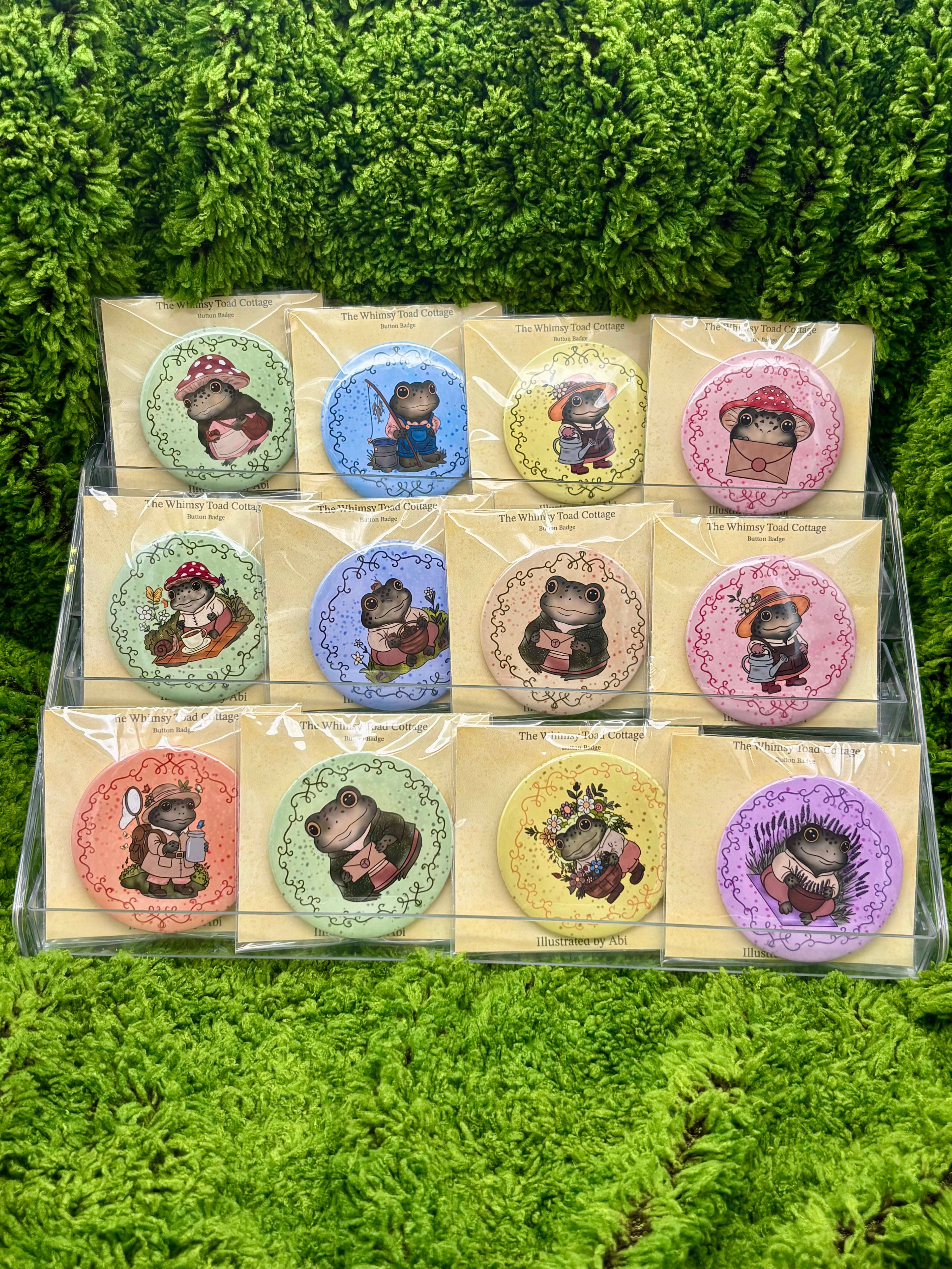 Large Badges - Fig Character