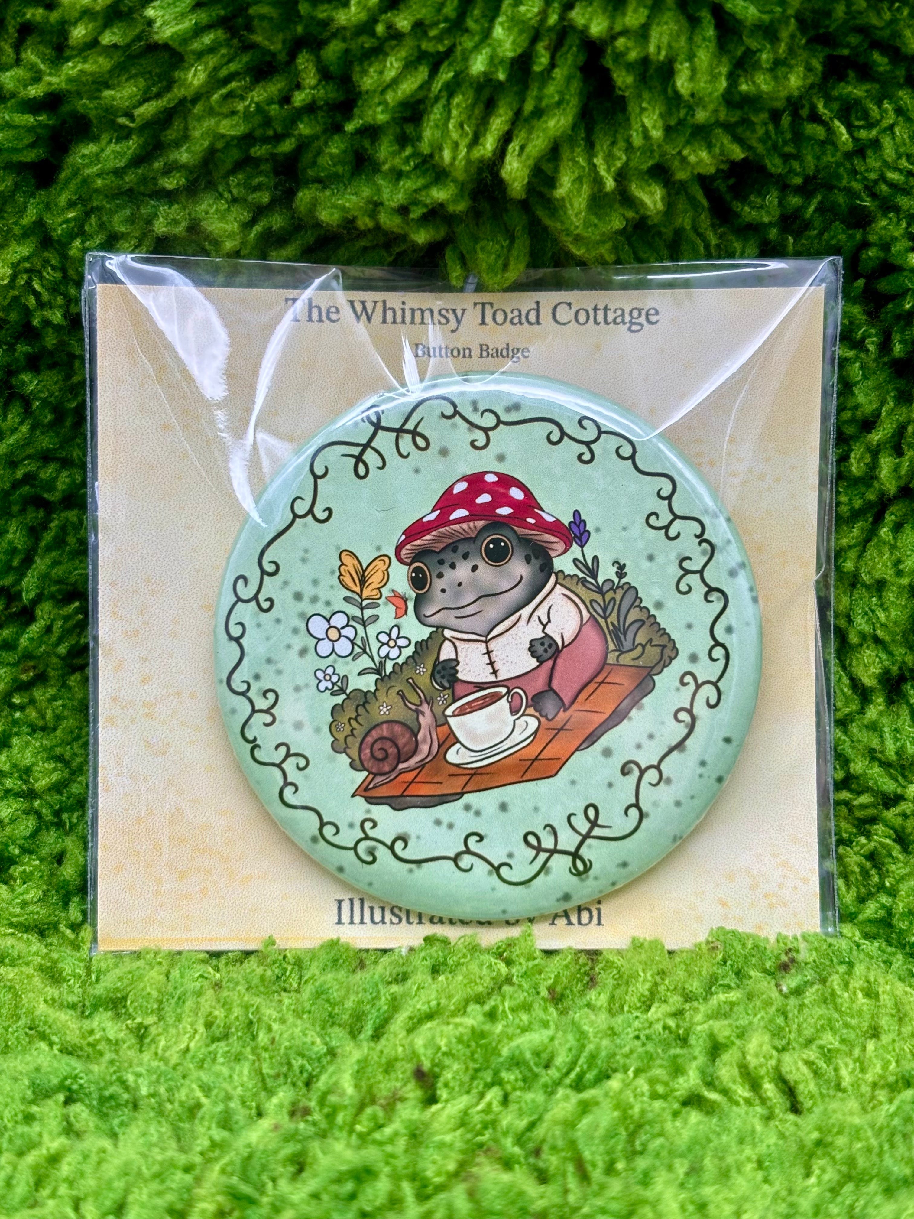Large Badges - Fig Character